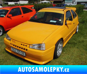 Samolepka Opel Kadett - přední Ultra Metalic tyrkysová