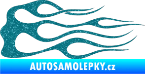 Samolepka Plameny 048 Ultra Metalic tyrkysová