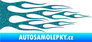 Samolepka Plameny 067 Ultra Metalic tyrkysová