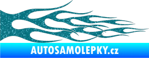 Samolepka Plameny 068 Ultra Metalic tyrkysová