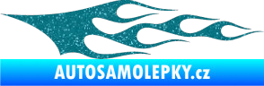 Samolepka Plameny 076 Ultra Metalic tyrkysová