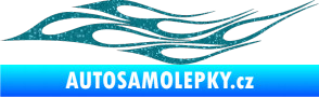 Samolepka Plameny 077 Ultra Metalic tyrkysová