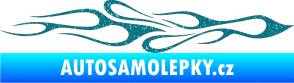 Samolepka Plameny 080 Ultra Metalic tyrkysová