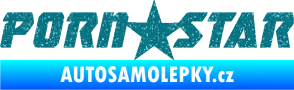 Samolepka Porn star  Ultra Metalic tyrkysová