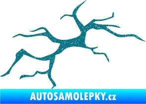 Samolepka Prasklina 001 Ultra Metalic tyrkysová