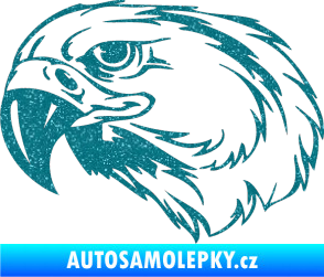 Samolepka Predators 031 levá Ultra Metalic tyrkysová
