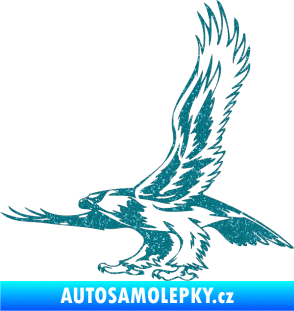 Samolepka Predators 068 levá Ultra Metalic tyrkysová