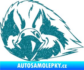 Samolepka Predators 079 levá Ultra Metalic tyrkysová