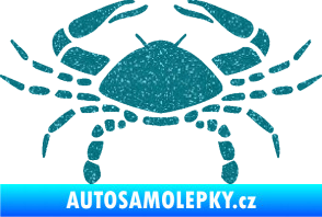 Samolepka Rak 004 Ultra Metalic tyrkysová