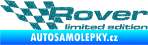 Samolepka Rover limited edition levá Ultra Metalic tyrkysová