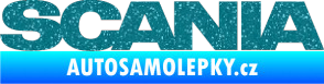 Samolepka Scania Ultra Metalic tyrkysová
