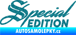 Samolepka Special edition 004 Ultra Metalic tyrkysová