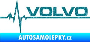 Samolepka Srdeční tep 037 pravá Volvo Ultra Metalic tyrkysová