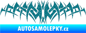 Samolepka Tetování 075 Ultra Metalic tyrkysová