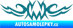 Samolepka Tetování 096 Ultra Metalic tyrkysová