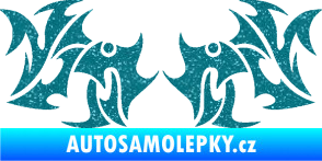 Samolepka Tetování 194 Ultra Metalic tyrkysová