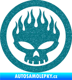Samolepka The Offspring 002 Ultra Metalic tyrkysová