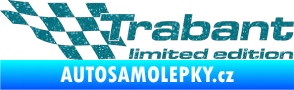 Samolepka Trabant limited edition levá Ultra Metalic tyrkysová