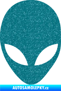 Samolepka UFO 002 Ultra Metalic tyrkysová