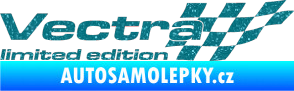 Samolepka Vectra limited edition pravá Ultra Metalic tyrkysová