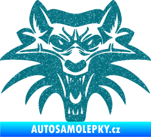 Samolepka Vlk 022 Ultra Metalic tyrkysová