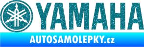Samolepka Yamaha 001 Ultra Metalic tyrkysová