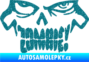 Samolepka Zombie 003 Ultra Metalic tyrkysová