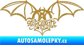 Samolepka Aerosmith 001 Ultra Metalic zlatá