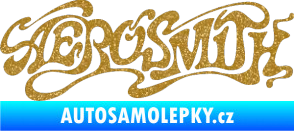 Samolepka Aerosmith 004 Ultra Metalic zlatá