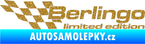 Samolepka Berlingo limited edition levá Ultra Metalic zlatá