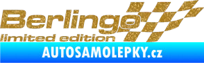 Samolepka Berlingo limited edition pravá Ultra Metalic zlatá