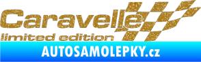 Samolepka Caravelle limited edition pravá Ultra Metalic zlatá