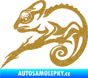 Samolepka Chameleon 001 levá Ultra Metalic zlatá