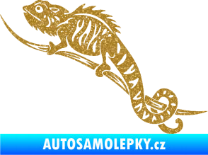 Samolepka Chameleon 003 levá Ultra Metalic zlatá