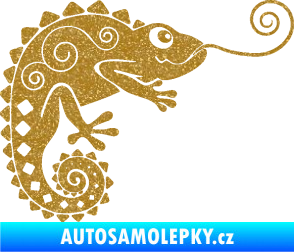 Samolepka Chameleon 004 pravá Ultra Metalic zlatá