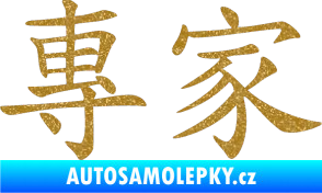 Samolepka Čínský znak Expert Ultra Metalic zlatá