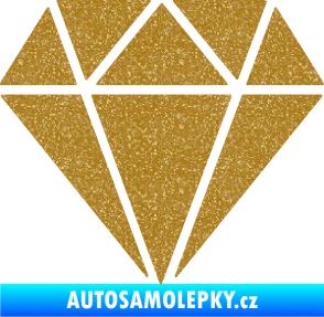 Samolepka Diamant 001 Ultra Metalic zlatá