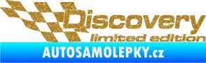 Samolepka Discovery limited edition levá Ultra Metalic zlatá