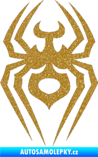 Samolepka Pavouk 008 Ultra Metalic zlatá