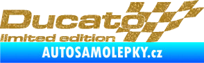 Samolepka Ducato limited edition pravá Ultra Metalic zlatá