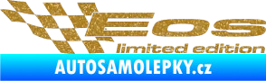 Samolepka Eos limited edition levá Ultra Metalic zlatá