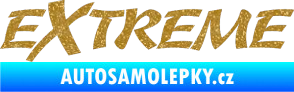 Samolepka Extreme 003 Ultra Metalic zlatá