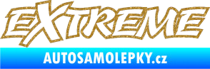 Samolepka Extreme 004 Ultra Metalic zlatá