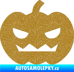 Samolepka Halloween 013 levá Ultra Metalic zlatá
