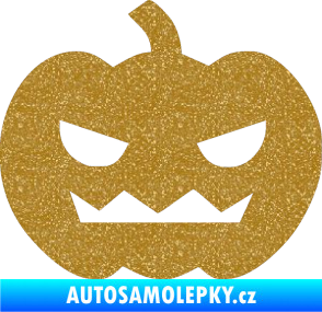 Samolepka Halloween 013 pravá Ultra Metalic zlatá