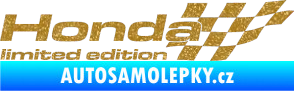 Samolepka Honda limited edition pravá Ultra Metalic zlatá