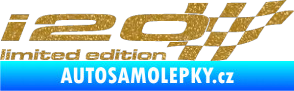 Samolepka i20 limited edition pravá Ultra Metalic zlatá
