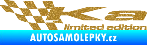 Samolepka Ka limited edition levá Ultra Metalic zlatá
