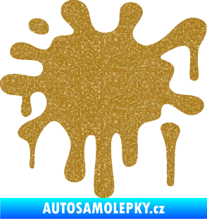Samolepka Kaňka 004 levá Ultra Metalic zlatá