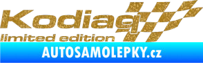 Samolepka Kodiaq limited edition pravá Ultra Metalic zlatá